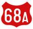 National Road 68A shield}}