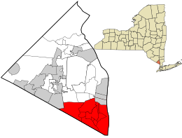 Location in Rockland County and the state of New York.