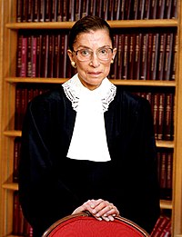 Photograph of Justice Ruth Bader Ginsburg