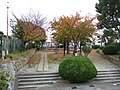 山陽新幹線記念公園。この反対側も公園（上甲東園4丁目児童遊園）。
