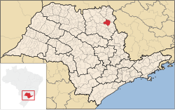 Location in São Paulo state