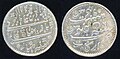 Image 46A silver coin made during the reign of the Mughal Emperor Alamgir II (1754-1759) (from Coin)