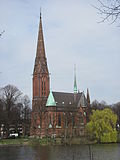 Iglesia evangélica Luterana St. Gertrud, en Hamburgo.