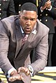 Michael Strahan, NFL Hall of Famer, entrepreneur, TV personality, and actor (Texas Southern)