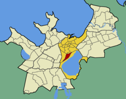 Luite within the district of Kesklinn (Midtown).