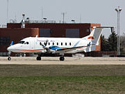 Transwest Air Beech 1900D C-GTWG at Regina International Airport