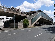 Muggenhof, Nürnberg (1970): Brutalistische stadträumliche Präsenz