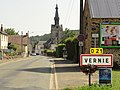 Entrée du bourg.