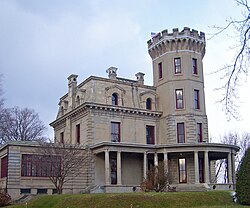 Ward's Castle on the NY-CT state line