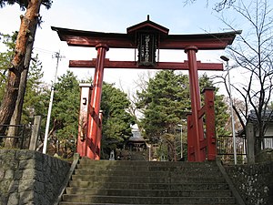 横山城跡（彦神別神社）