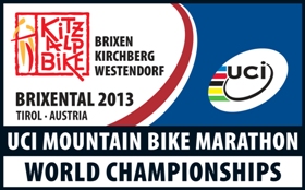 Logo der Mountainbike-Marathon-Weltmeisterschaften 2013