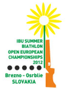 Logo der Sommerbiathlon-Europameisterschaften 2012