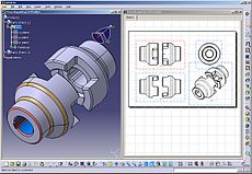 Screenshot von CATIA V5