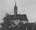 St.-Barbara-Kirche Markersbach (um 1902)