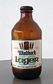 340 ml Flasche mit altem Logo, um 1985