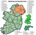 Wahlkreise in Irland