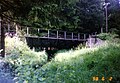 Eisenbahnbrücke über die Zwickauer Mulde 1998 nördlich des Thierbergs