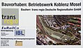 trans regio Betriebswerk Koblenz-Mosel