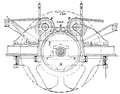 Antrieb Kettenschiff elektromagnetisch Trommel