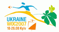 Offizielles Logo der Orientierungslauf-Weltmeisterschaften 2007 in Kiew