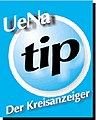 Loge des UeNa Tip's, eine kostenlose Werbezeitung.