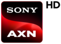 Logo von Sony AXN HD von 17. Oktober 2019 bis 31. August 2023