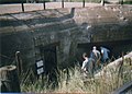 Der Eingang zum Bunkermuseum im Sommer 2004