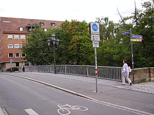 Spitalbrücke in Nürnberg