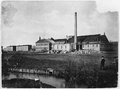 Die Glasfabrik von Moser (um 1893)