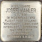 Stolperstein für Josef Mahler