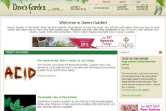 Dave's Garden home page