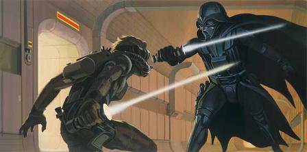 McQuarrie's concept art for Darth Vader