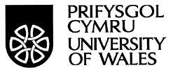 Logo of the University of Wales
