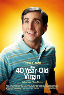 The title character, Andy, who is smiling and has text in front of him
