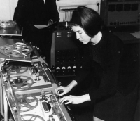 Delia Derbyshire at the BBC Radiophonic Workshop