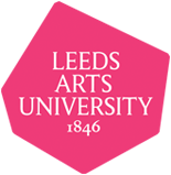 Logo consisting of white script with 1846 year on dark pink irregular-polygon base