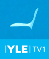 Yle TV1's seventh and previous logo used from April 2007 to 4 March 2012.