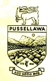 Pussellawa Town Council Original Crest 1950