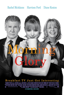 The poster shows a woman holding a coffee mug. At her right is a man with a awkward-looking expression. At her left is another woman smiling. At the middle reveals the title while at the bottom reveals the tagline and production credits.