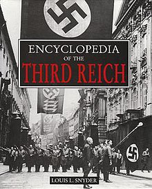 Cover of Encyclopedia of the Third Reich by Louis Leo Snyder