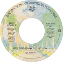 Side-A label by Warner Bros. Records