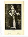 A published illustration of the portrait of Lady Tanfield; by Mark Garrard (Marcus Gheeraerts the Younger)