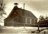 Tisdale Public School SS#12; opened 1884 and closed March 1960