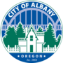 Official seal of Albany, Oregon