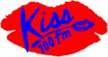 Kiss 100's logo from 1990 to 1999