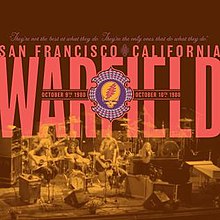 The Grateful Dead onstage at the Warfield