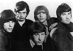 The Yardbirds, 1966. From left: Jeff Beck, Jimmy Page, Chris Dreja, Keith Relf, and Jim McCarty