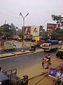 Busy Thuravoor Junction on NH-47 Alpy-Kochi route