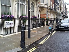 Hill Street bollard