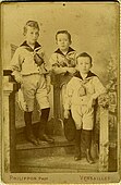 Francis, Henry & Edward, sons of Walter Douglas-Irvine